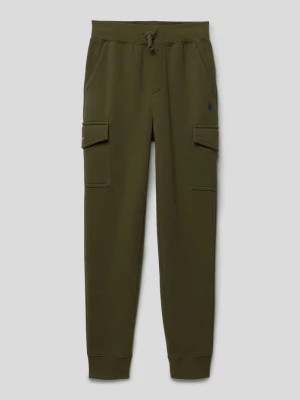 Zdjęcie produktu Spodnie cargo z wyhaftowanym logo Polo Ralph Lauren Teens