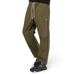 Zdjęcie produktu Spodnie Champion Straight Leg Cropped Woven 216544-GS556 - zielone
