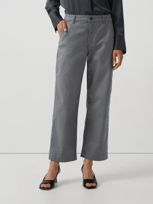 Zdjęcie produktu Someday Spodnie "Chenila" w kolorze szarym rozmiar: 36