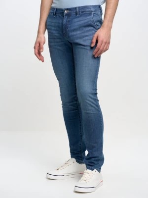 Zdjęcie produktu Spodnie chinosy jeans męskie niebieskie Cinar 128 BIG STAR