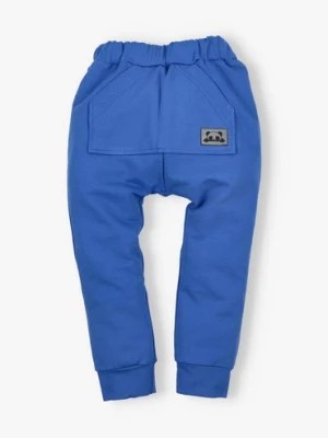Zdjęcie produktu Spodnie chłopięce baggy niebieskie PANDAMELLO
