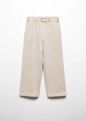 Zdjęcie produktu Spodnie culotte z bawełny Mango Kids