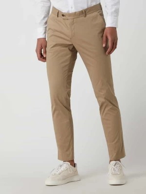 Zdjęcie produktu Spodnie do garnituru o kroju modern fit z dodatkiem streczu model ‘Tomte’ carl gross