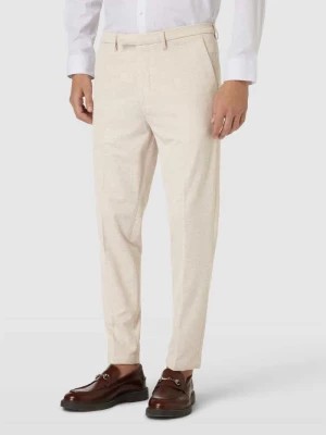 Zdjęcie produktu Spodnie do garnituru o kroju regular fit z lamowanymi kieszeniami model ‘Beppe’ CINQUE