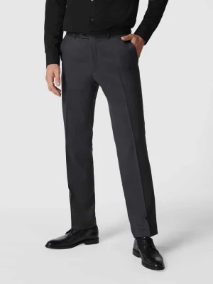 Zdjęcie produktu Spodnie do garnituru o kroju regular fit z żywej wełny carl gross