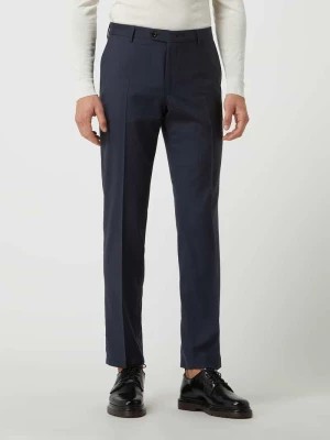 Zdjęcie produktu Spodnie do garnituru o kroju shaped fit z żywej wełny model ‘Peso’ Windsor