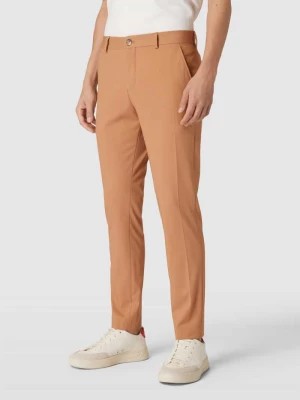 Zdjęcie produktu Spodnie do garnituru o kroju slim fit w jednolitym kolorze model ‘LIAM’ Selected Homme