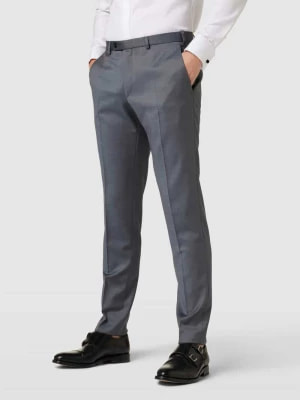 Zdjęcie produktu Spodnie do garnituru o kroju slim fit w kant model ‘Franco’ Digel