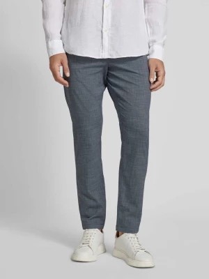 Zdjęcie produktu Spodnie do garnituru o kroju slim fit z delikatną fakturą model ‘ROBERT’ Selected Homme