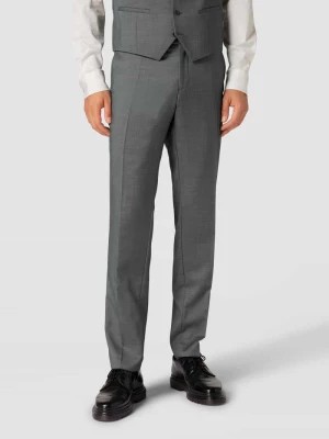 Zdjęcie produktu Spodnie do garnituru o kroju slim fit z dodatkiem streczu CG - Club of Gents