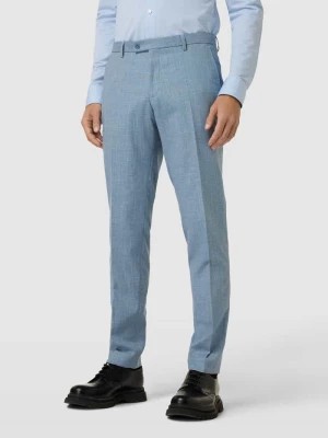Zdjęcie produktu Spodnie do garnituru o kroju slim fit z efektem melanżowym model ‘Paco’ CG - Club of Gents