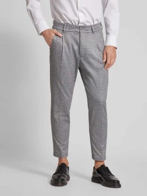 Zdjęcie produktu Spodnie do garnituru o kroju slim fit z elastycznym pasem model ‘CHASY’ drykorn