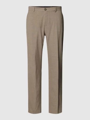 Zdjęcie produktu Spodnie do garnituru o kroju slim fit z fakturowanym wzorem model ‘LIAM’ Selected Homme