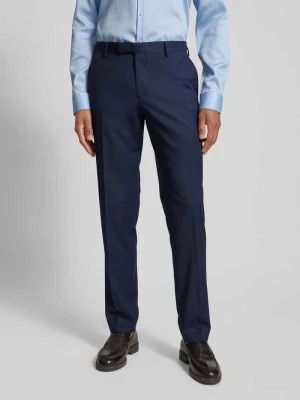 Zdjęcie produktu Spodnie do garnituru o kroju slim fit z fakturowanym wzorem model ‘Ryan’ Pierre Cardin