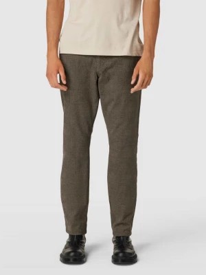 Zdjęcie produktu Spodnie do garnituru o kroju slim fit z lamowanymi kieszeniami z tyłu MCNEAL