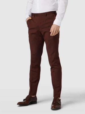 Zdjęcie produktu Spodnie do garnituru o kroju slim fit z mieszanki żywej wełny model ‘Franco’ Digel