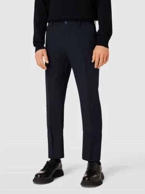 Zdjęcie produktu Spodnie do garnituru o kroju slim fit z zapięciem na guzik i zamek błyskawiczny Selected Homme