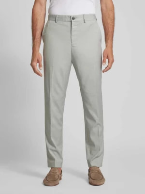 Zdjęcie produktu Spodnie do garnituru o kroju slim fit z zapięciem na guzik i zamek błyskawiczny Selected Homme
