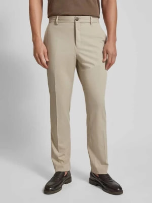 Zdjęcie produktu Spodnie do garnituru o kroju slim fit zapinane na guzik i zamek błyskawiczny model ‘LIAM’ Selected Homme