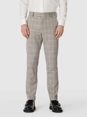 Zdjęcie produktu Spodnie do garnituru o kroju slim fit ze wzorem w kratę glencheck model ‘NEIL’ Selected Homme
