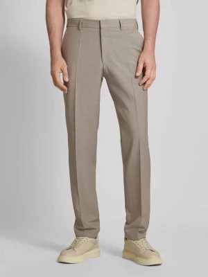 Zdjęcie produktu Spodnie do garnituru w jednolitym kolorze model ‘Lenon’ Boss
