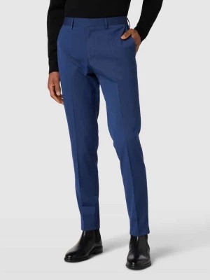 Zdjęcie produktu Spodnie do garnituru w kant w odcieniu błękitu królewskiego model ‘Opure’ s.Oliver BLACK LABEL