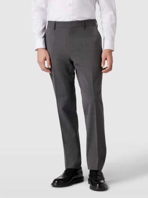 Zdjęcie produktu Spodnie do garnituru z drobnym, fakturowanym wzorem model ‘Lenon’ Boss