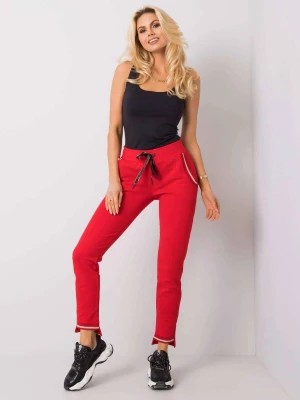 Zdjęcie produktu Spodnie dresowe czerwony sportowy casual Merg