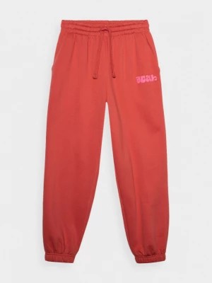 Zdjęcie produktu Spodnie dresowe damskie - czerwone OUTHORN