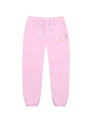 Zdjęcie produktu Spodnie dresowe dla dziewczynki - różowe Minoti