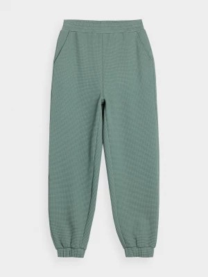 Zdjęcie produktu Spodnie dresowe joggery damskie - morskie 4F