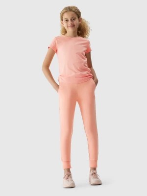 Zdjęcie produktu Spodnie dresowe joggery dziewczęce 4F