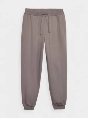 Zdjęcie produktu Spodnie dresowe joggery męskie - brązowe OUTHORN