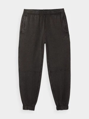 Zdjęcie produktu Spodnie dresowe joggery męskie - czarne 4F