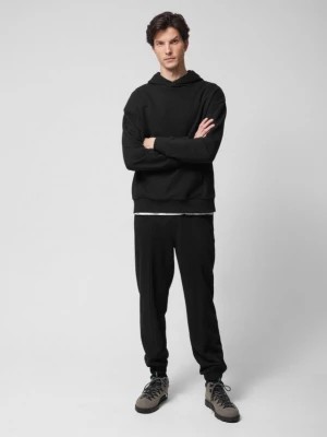 Zdjęcie produktu Spodnie dresowe joggery męskie - czarne OUTHORN