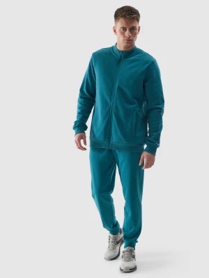 Zdjęcie produktu Spodnie dresowe joggery męskie - morska zieleń 4F