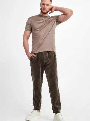 Zdjęcie produktu Spodnie dresowe męskie welurowe EMPORIO ARMANI