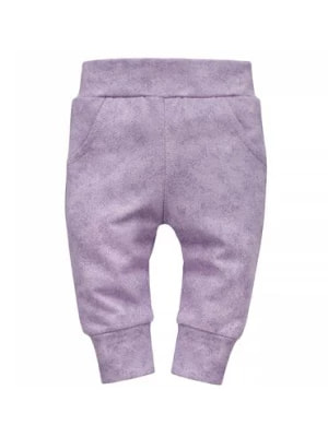 Zdjęcie produktu Spodnie dresowe niemowlęce fioletowe Pinokio