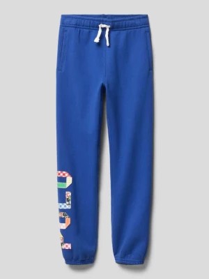 Zdjęcie produktu Spodnie dresowe o kroju regular fit z naszywkami z logo Polo Ralph Lauren Kids