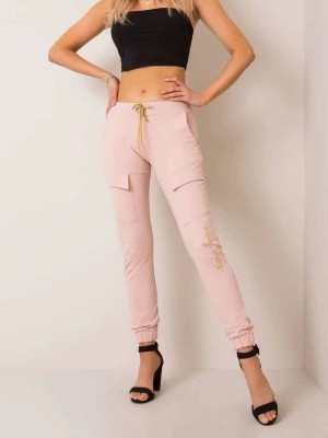 Zdjęcie produktu Spodnie dresowe różowy casual Merg