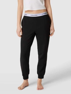 Zdjęcie produktu Spodnie dresowe z elastycznym pasem z logo model ‘JOGGER’ Calvin Klein Underwear