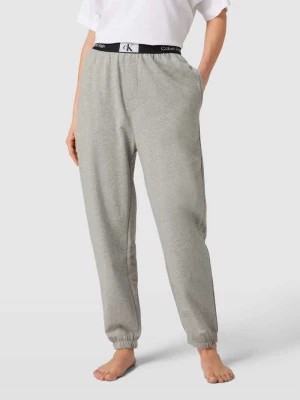 Zdjęcie produktu Spodnie dresowe z elastycznym paskiem z logo Calvin Klein Underwear