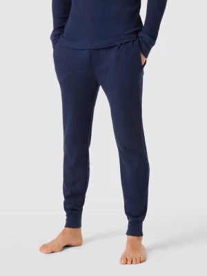 Zdjęcie produktu Spodnie dresowe z fakturowanym wzorem model ‘WAFFLE’ Polo Ralph Lauren Underwear