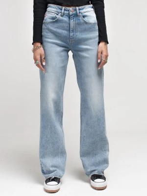 Zdjęcie produktu Spodnie jeans damskie jasnoniebieskie wide Atrea 174 BIG STAR