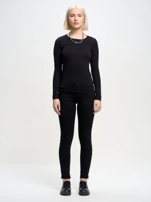 Zdjęcie produktu Spodnie jeans damskie zwężane czarne Adela 915 BIG STAR