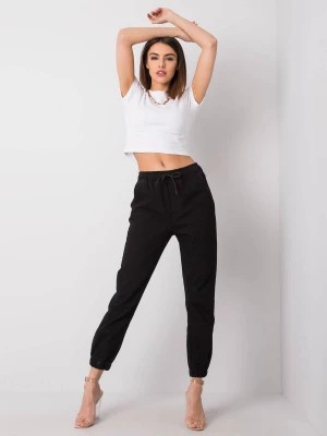 Zdjęcie produktu Spodnie jeans jeansowe czarny casual joggery Merg