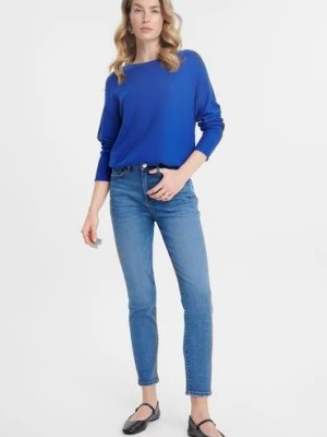 Zdjęcie produktu Spodnie jeansowe damskie slim niebieskie Greenpoint