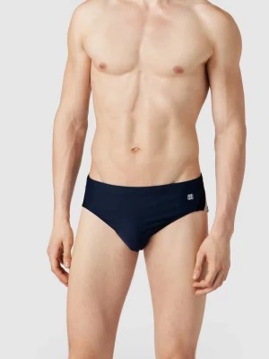 Zdjęcie produktu Spodnie kąpielowe z paskami w kontrastowym kolorze Schiesser