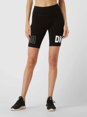 Zdjęcie produktu Spodnie kolarki z logo DKNY PERFORMANCE