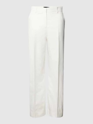 Zdjęcie produktu Spodnie materiałowe o kroju flared cut ze szlufkami na pasek model ‘ZIRCONE’ Weekend Max Mara